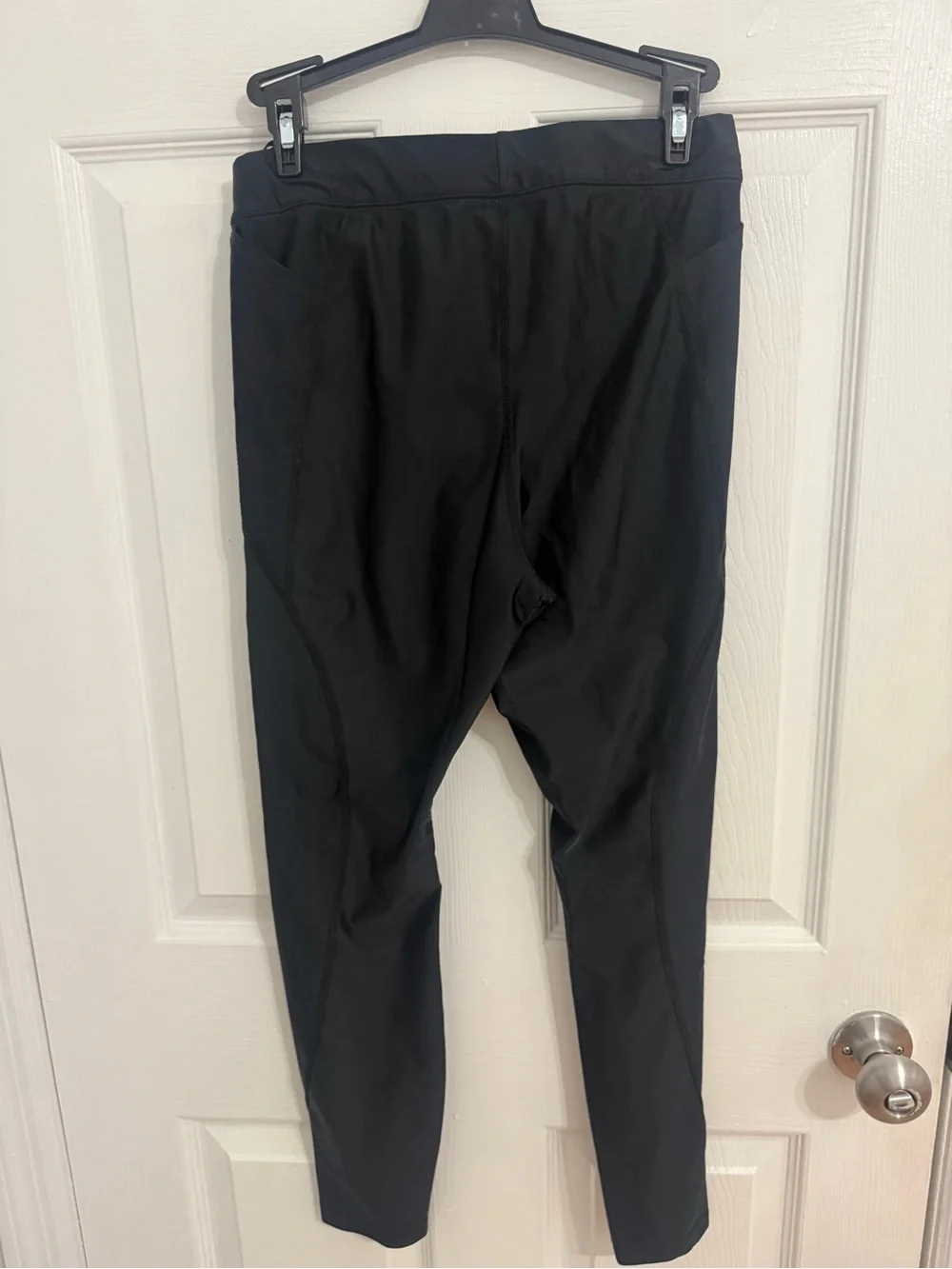 Women Nike Dri-Fut Black Athletic Leggings - Active Bottoms
